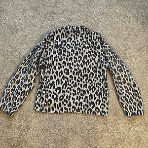 Zara Leopard Sweater